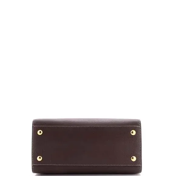 Burberry Title Top Handle Bag Leather #247519B73B - Picture 4 of 8